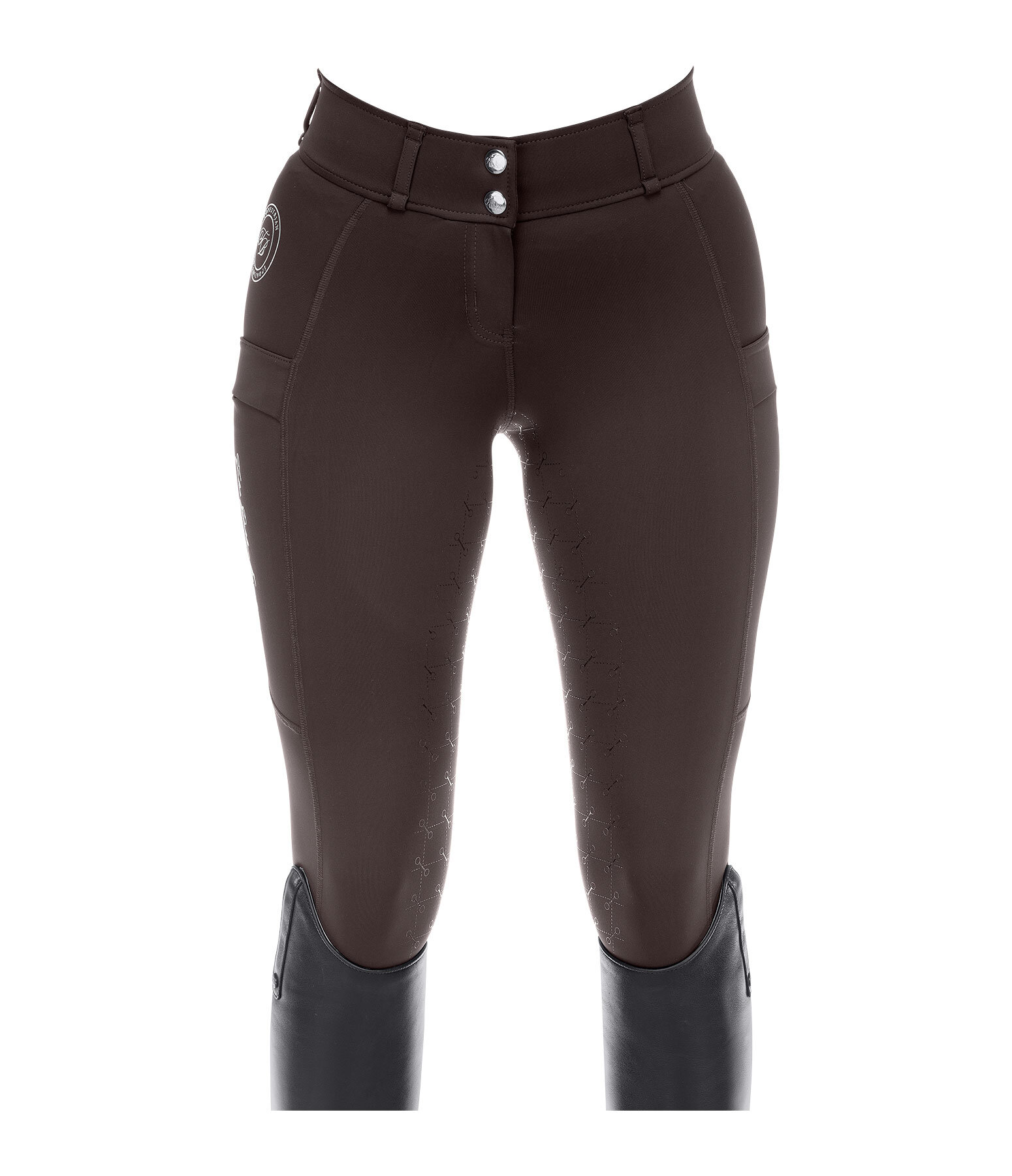 Pantalon d'quitation hybride  fond intgral grip  Kathleen