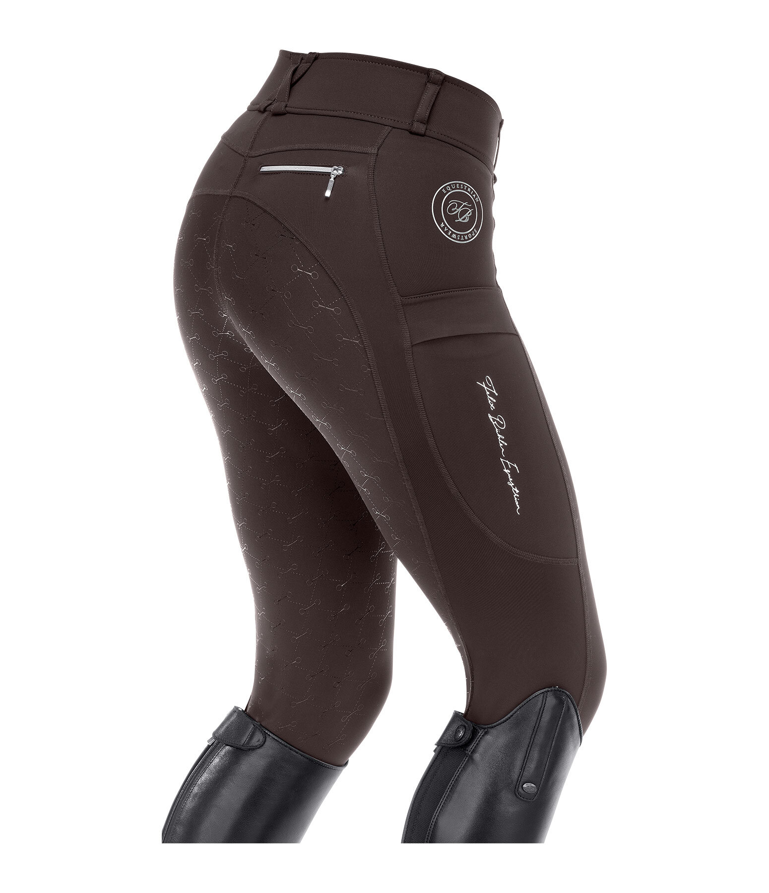 Pantalon d'quitation hybride  fond intgral grip  Kathleen