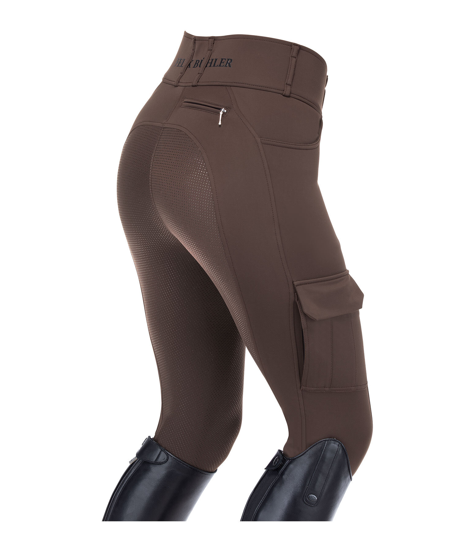 Pantalon d'quitation thermique hybride  fond intgral grip  Madeleine