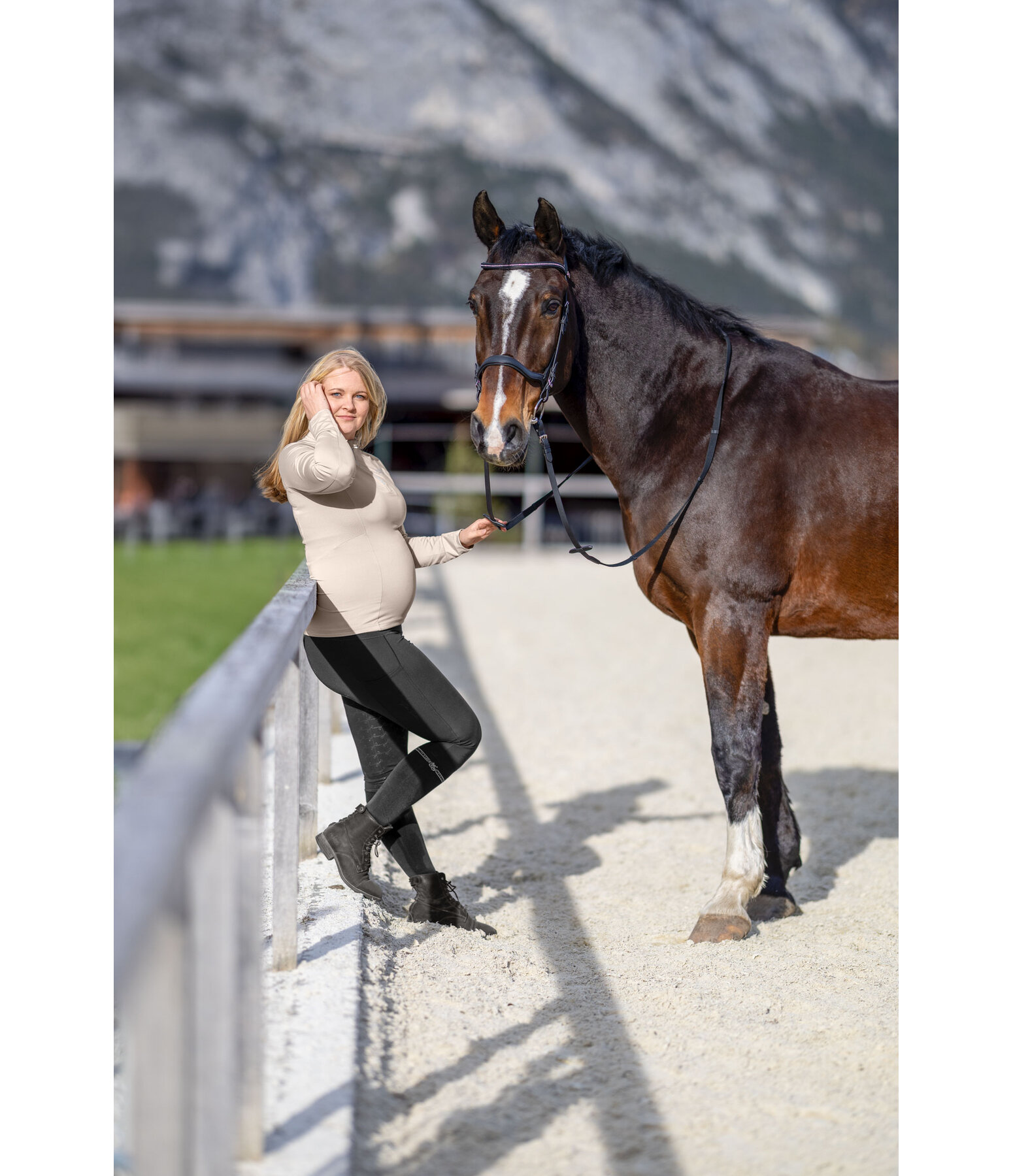 Legging d'quitation de grossesse grip  Isi