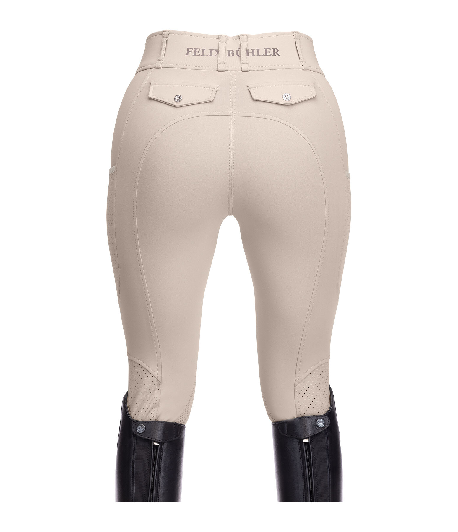 Pantalon d'quitation mesh hybride  basanes grip  Romy