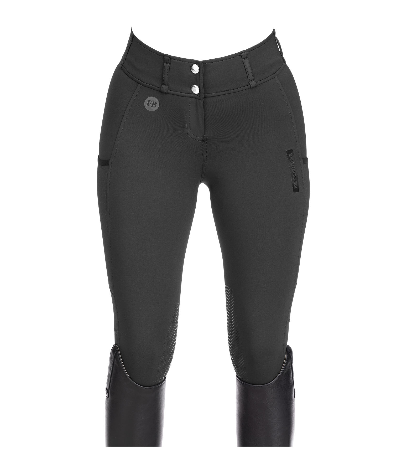 Pantalon d'quitation mesh hybride  basanes grip  Romy