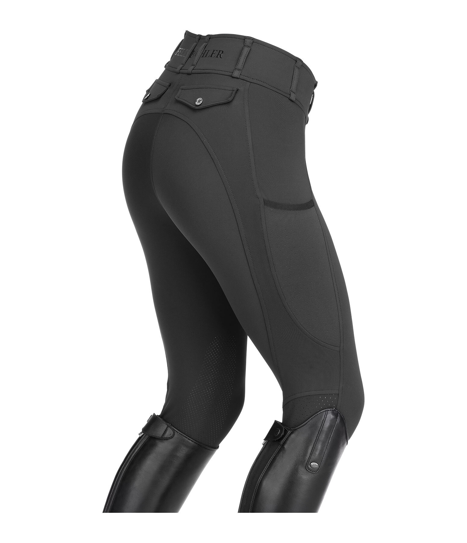 Pantalon d'quitation mesh hybride  basanes grip  Romy