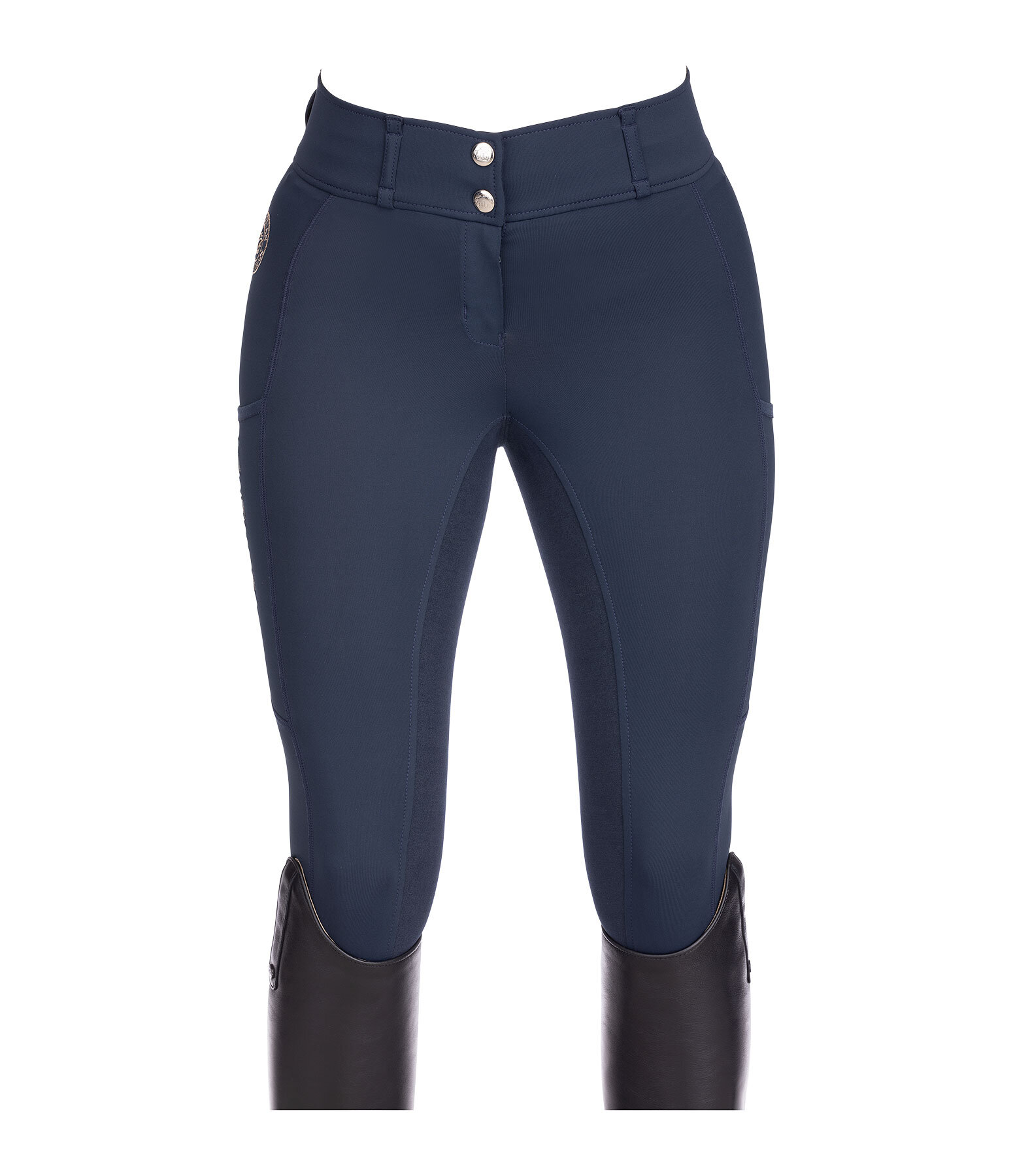 Pantalon d'quitation hybride  fond intgral  Angelica