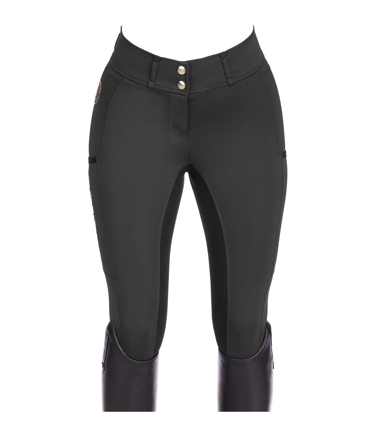 Pantalon d'quitation hybride  fond intgral  Angelica