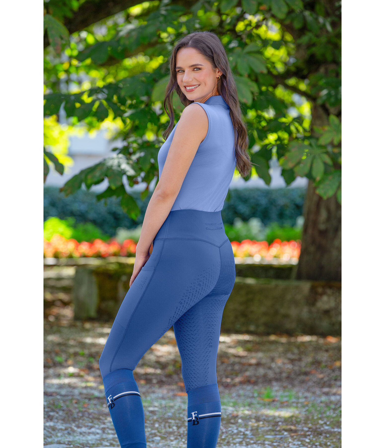 Legging d'�quitation avec grip  Ella