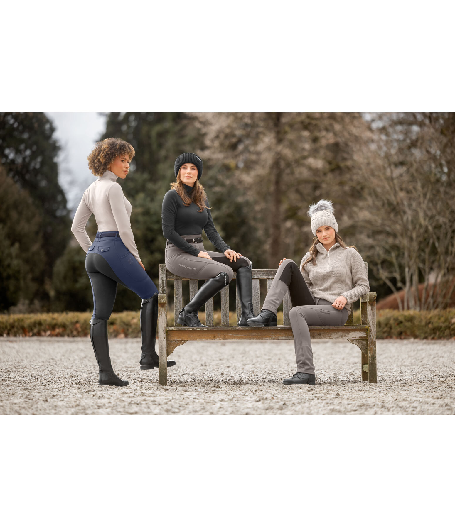 Pantalon d'�quitation thermique hybride  Leya CTS