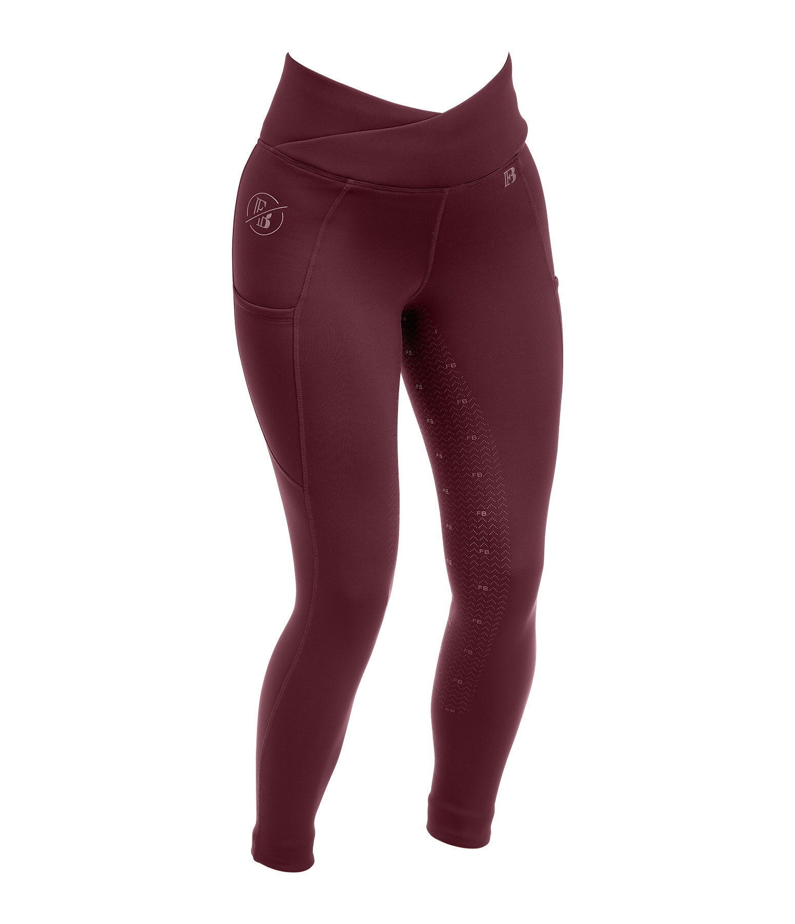 Legging d'�quitation thermique � fond int�gral grip  Emilia