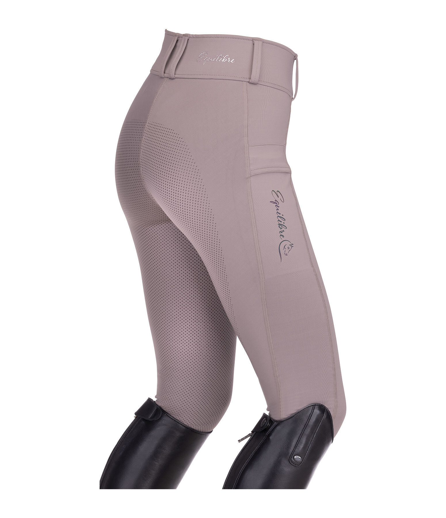Pantalon d'quitation hybride  fond intgral grip enfant  Ilva
