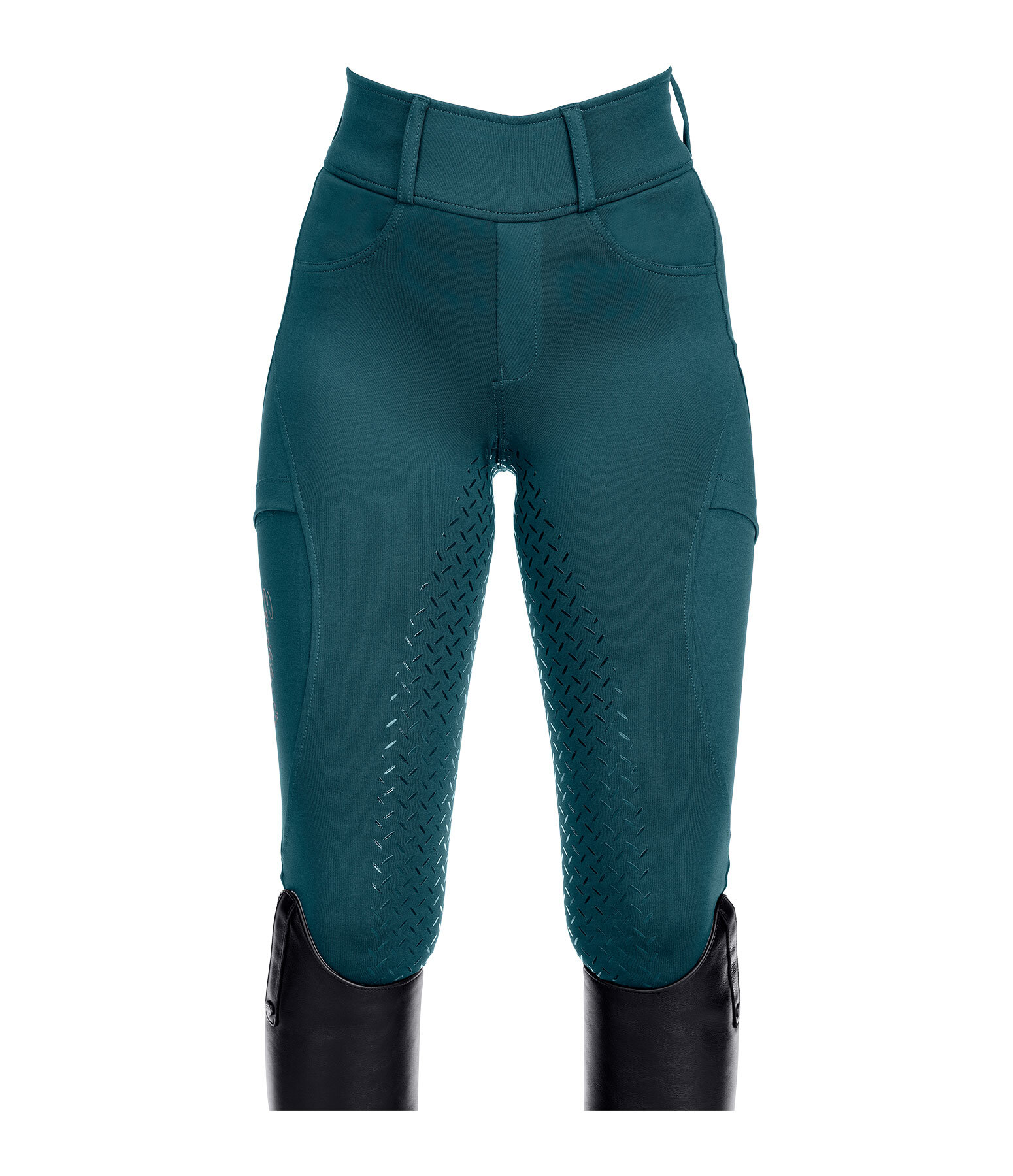 Legging d'�quitation hybride � fond int�gral grip enfant  Eloise