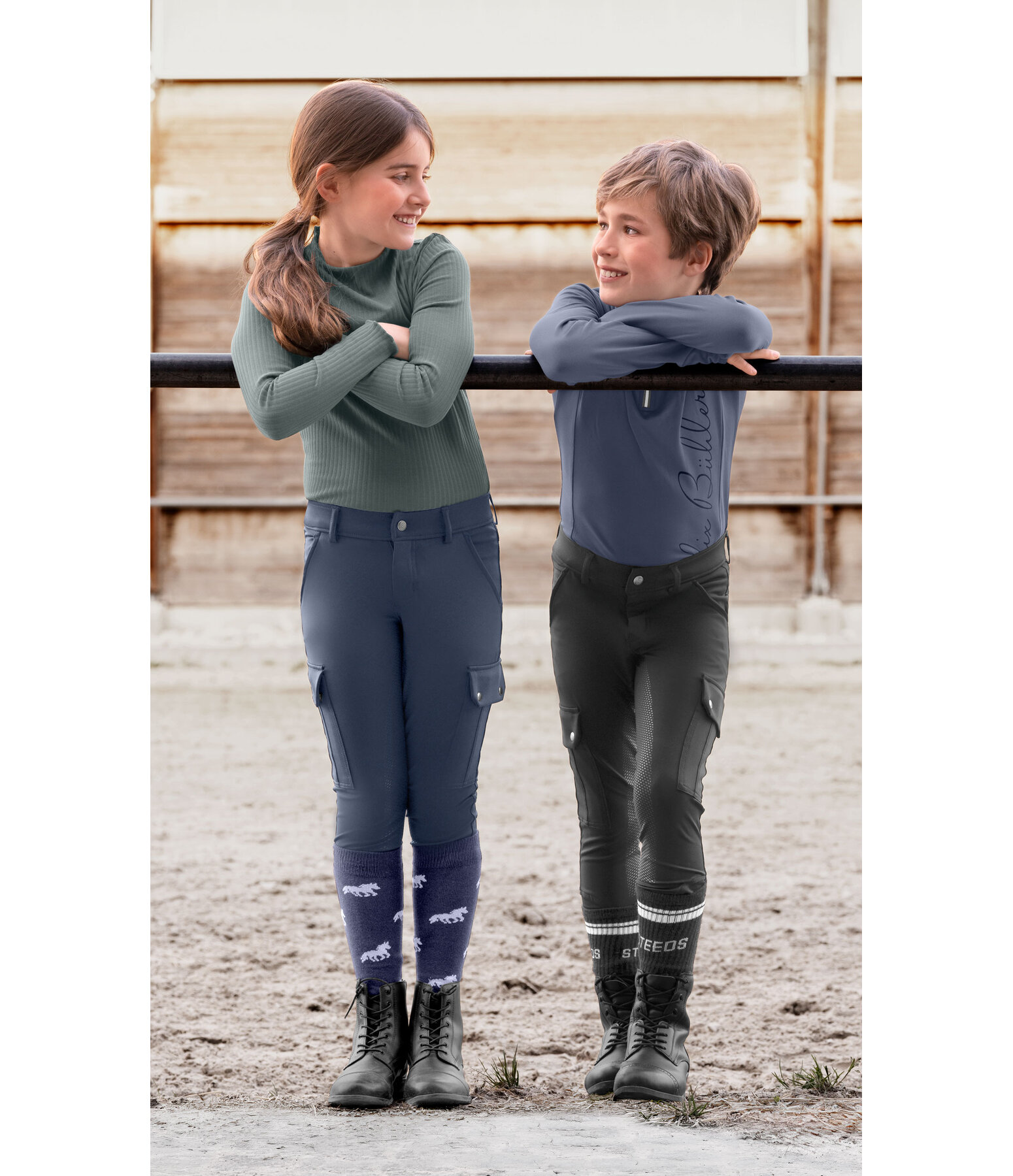Pantalon d'�quitation grip enfant  Lorin