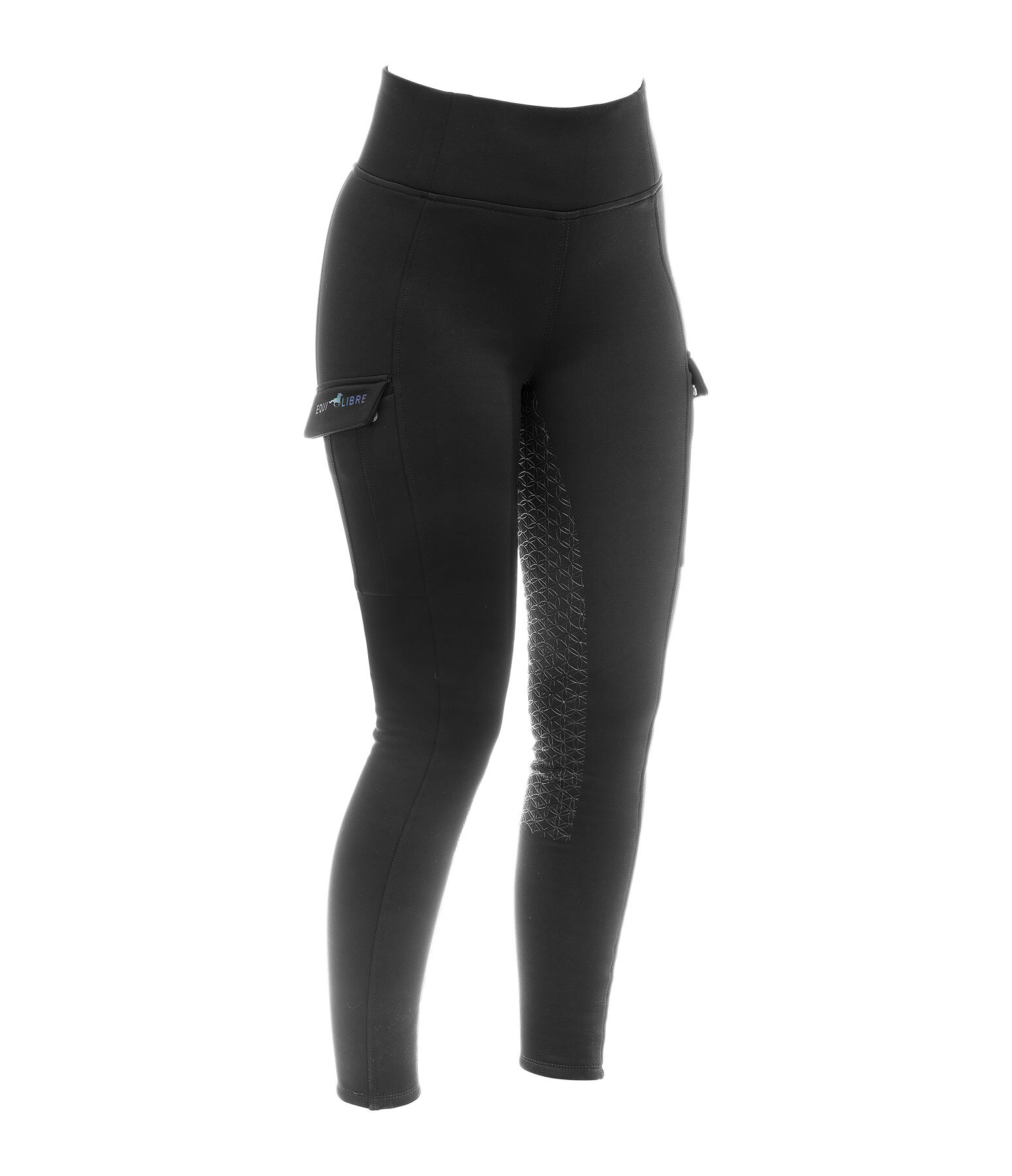 Legging d'quitation d'hiver  taille haute enfant Equilibre Lio