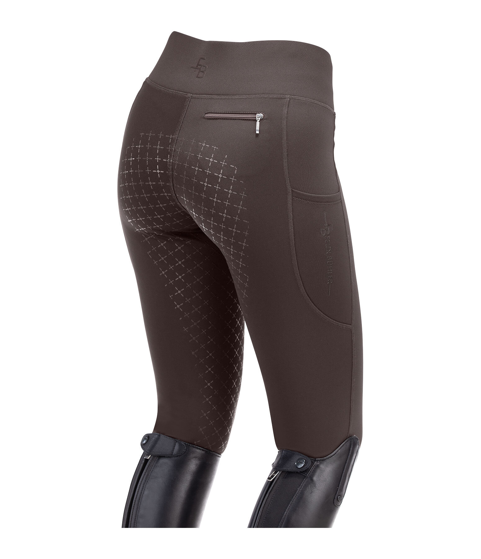 Legging d'�quitation thermique � fond int�gral pour enfant  Lene