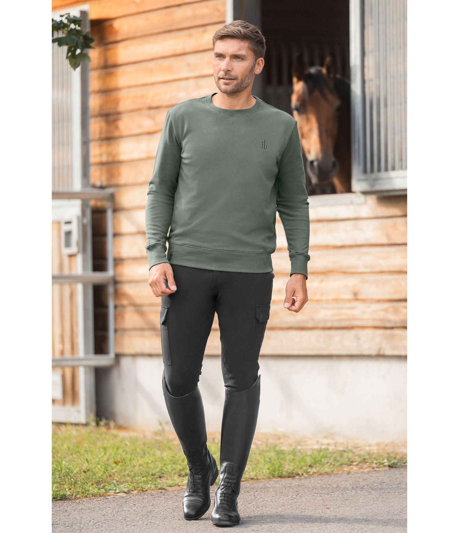 Pantalon d'quitation hybride homme  Lucas