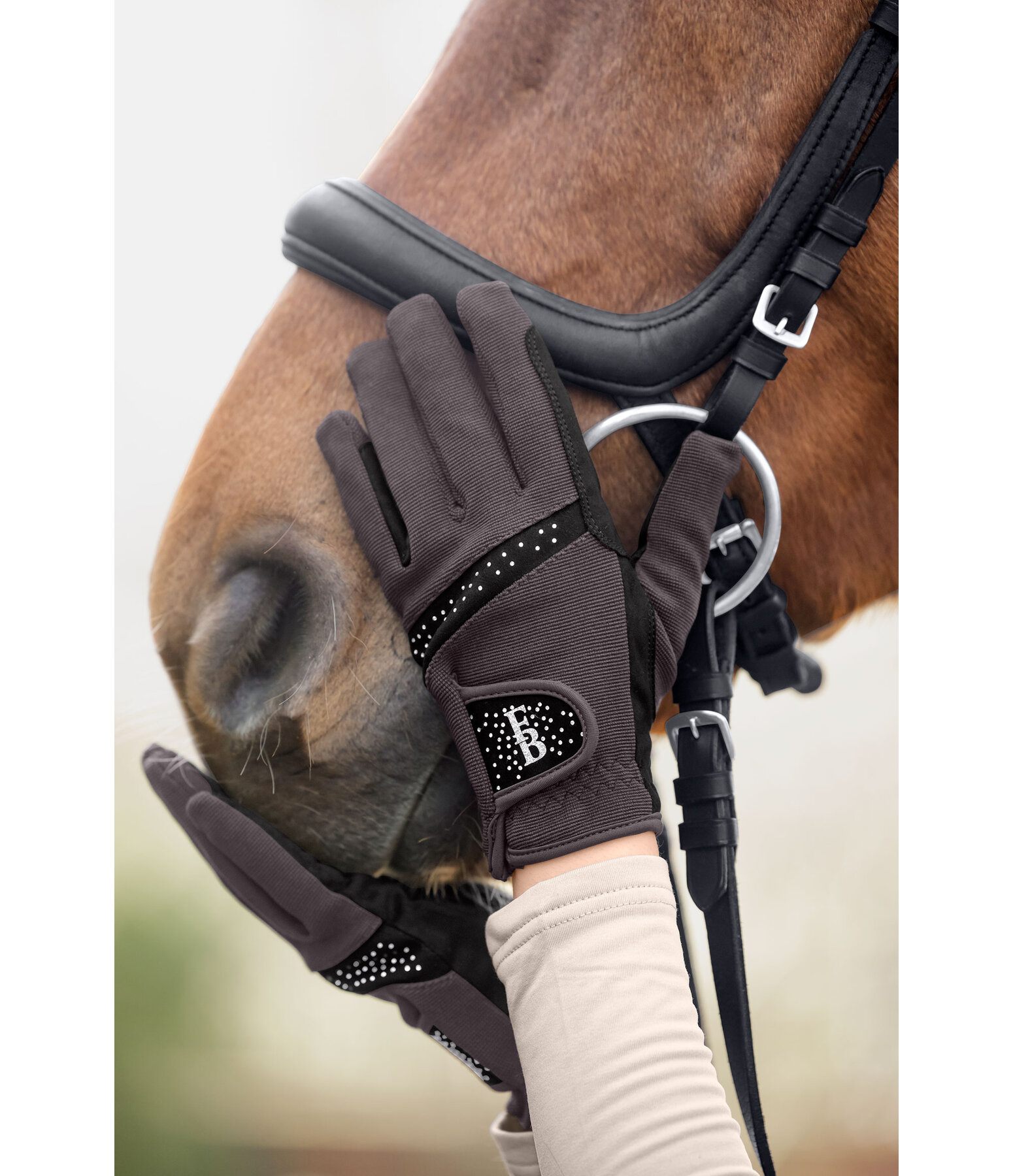 Gants d'�quitation hiver  Starlight