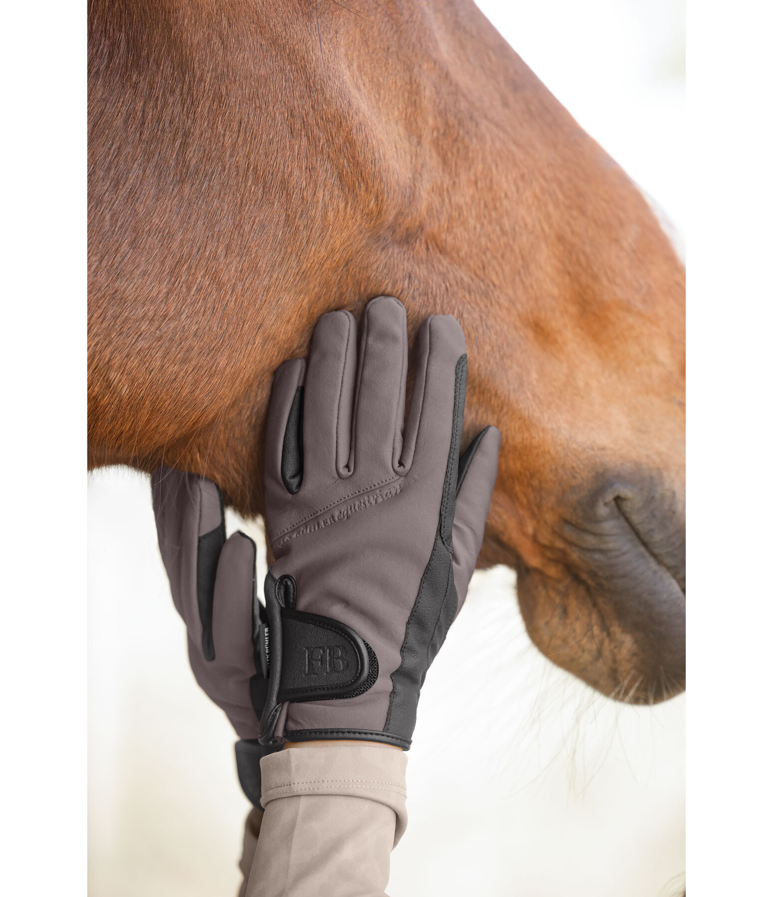 Gants d'�quitation hiver  Softshell
