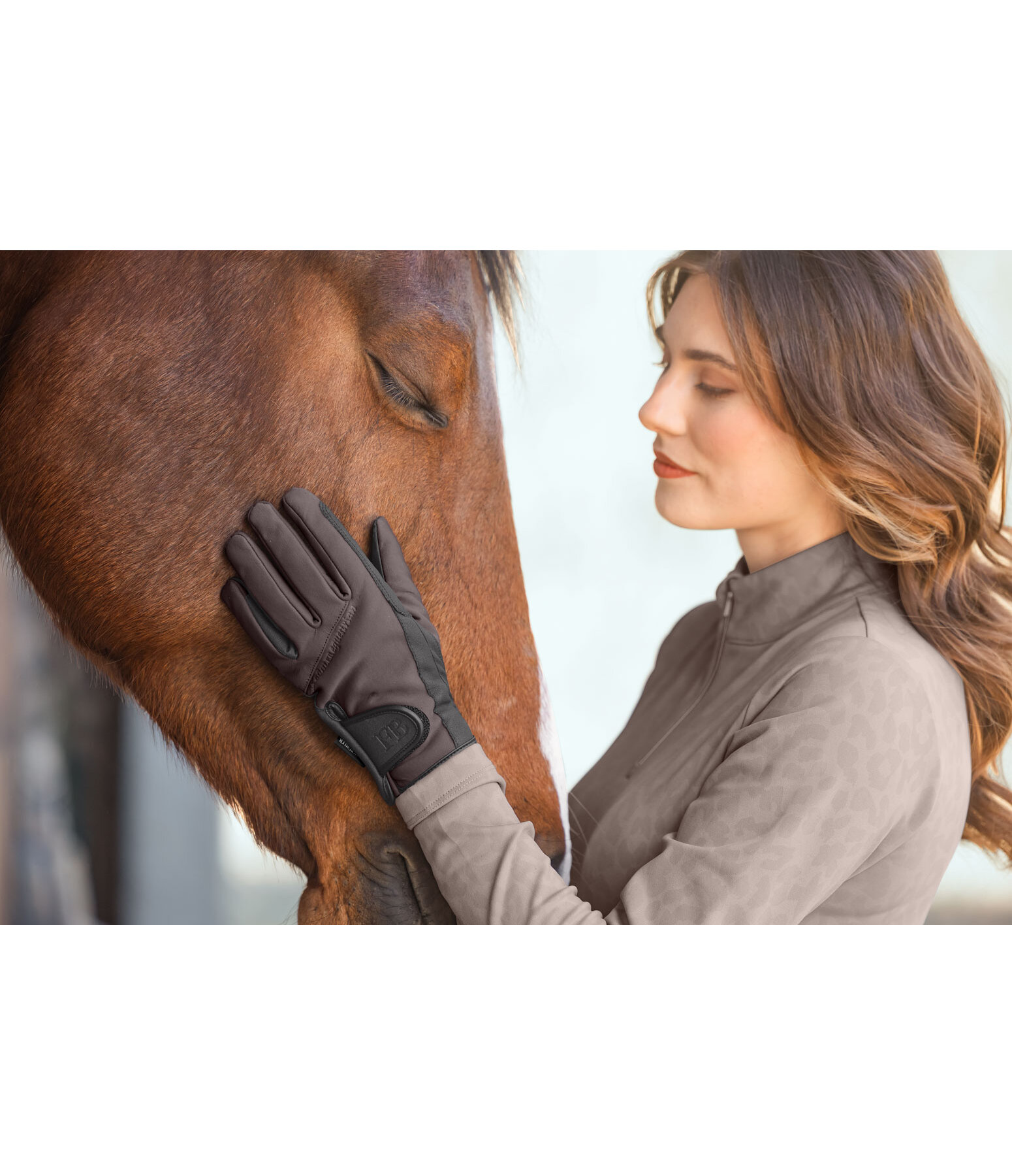 Gants d'�quitation hiver  Softshell