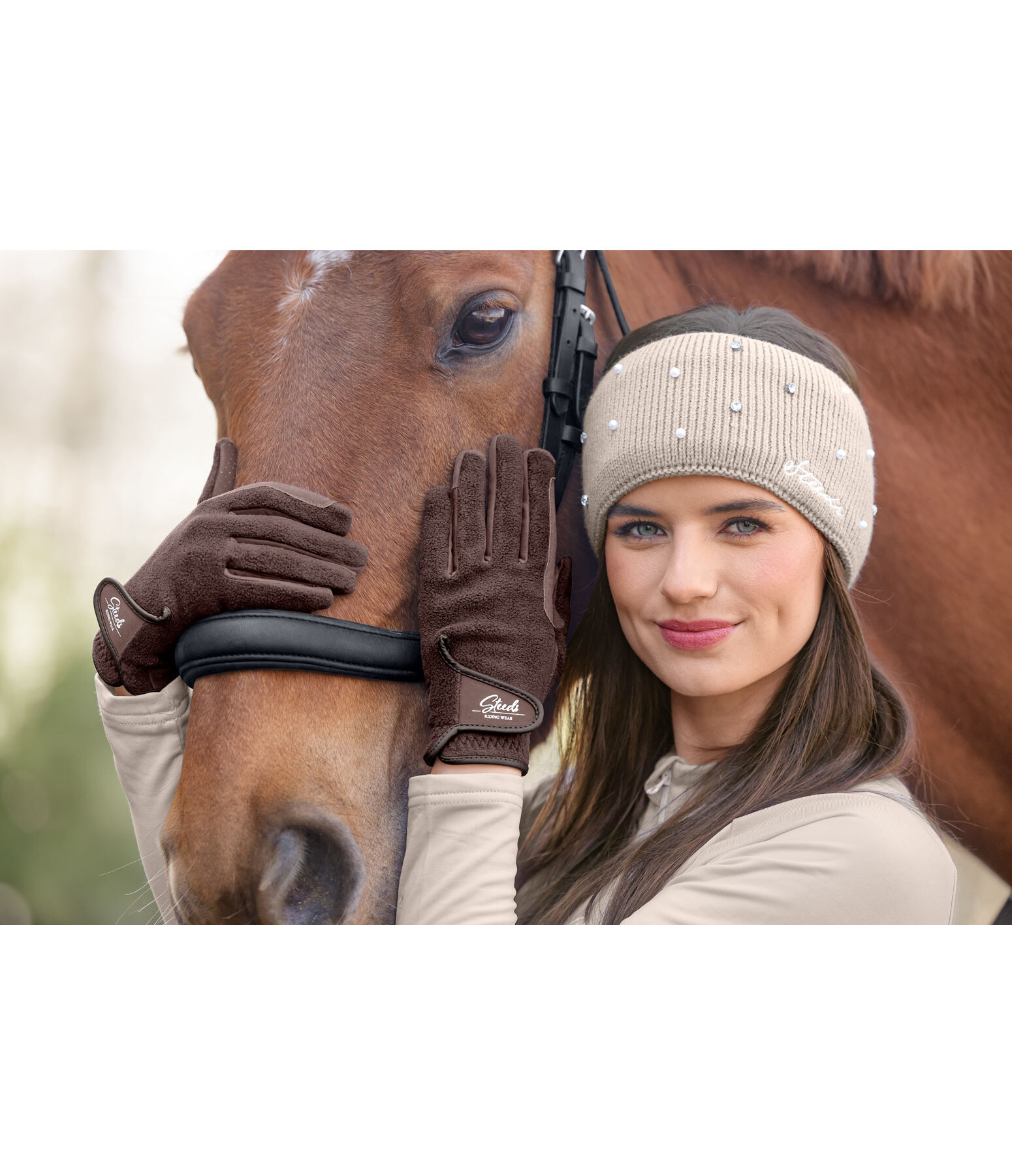 Gants d'�quitation hiver  Comfort Fleece