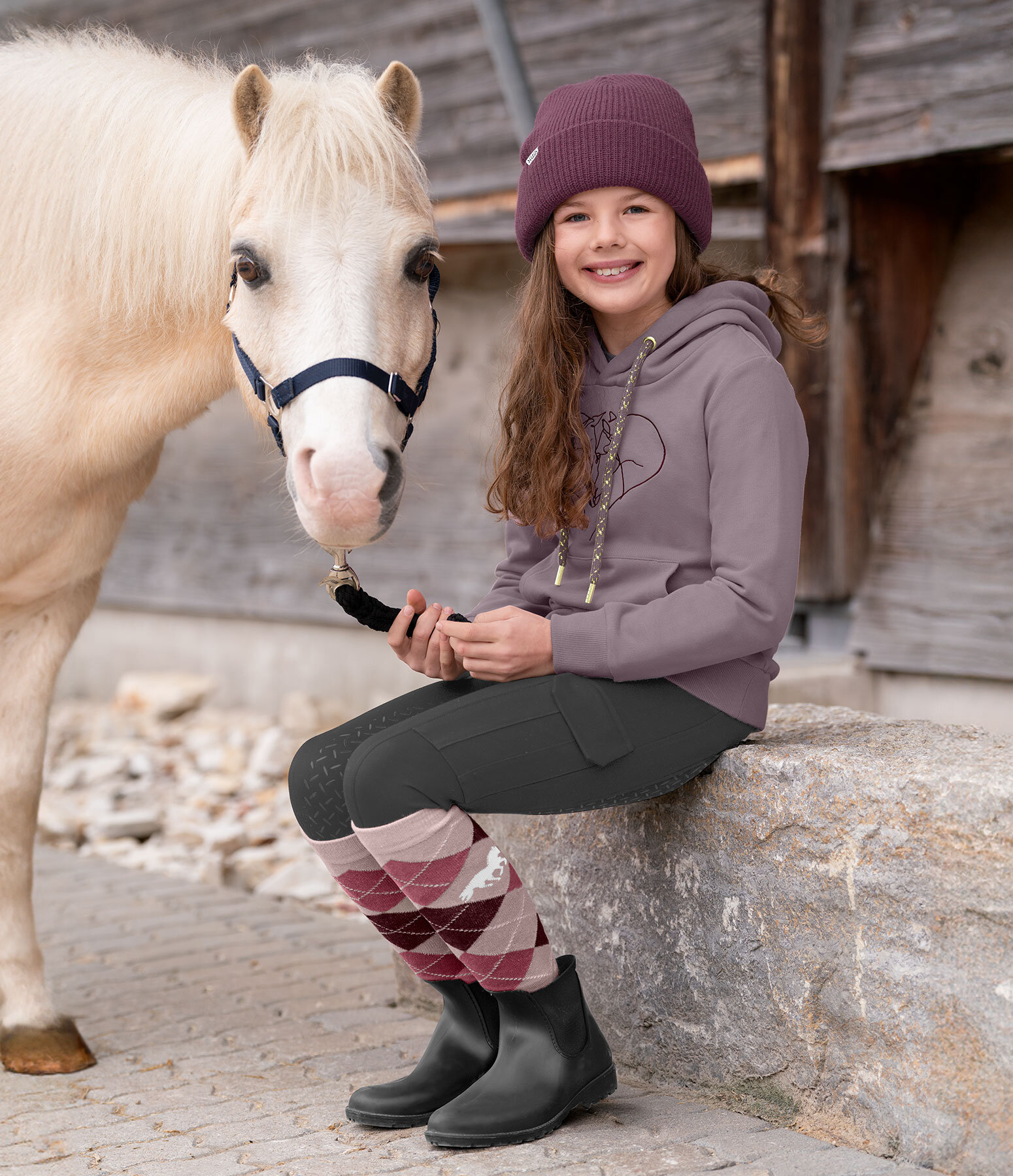 Tenue Enfant  Fritzi II en cassis