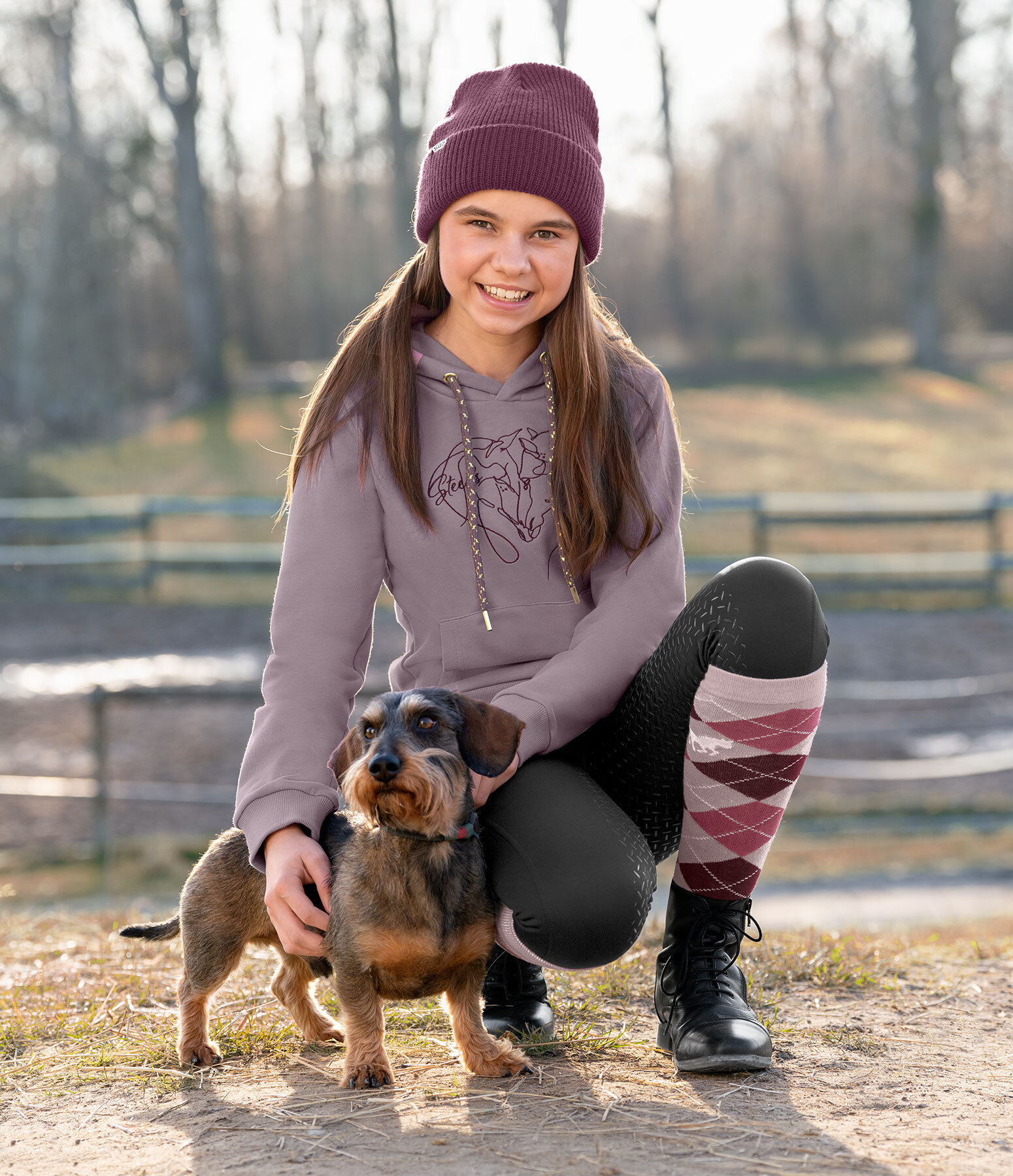 Tenue Enfant  Siana en chocolat latte