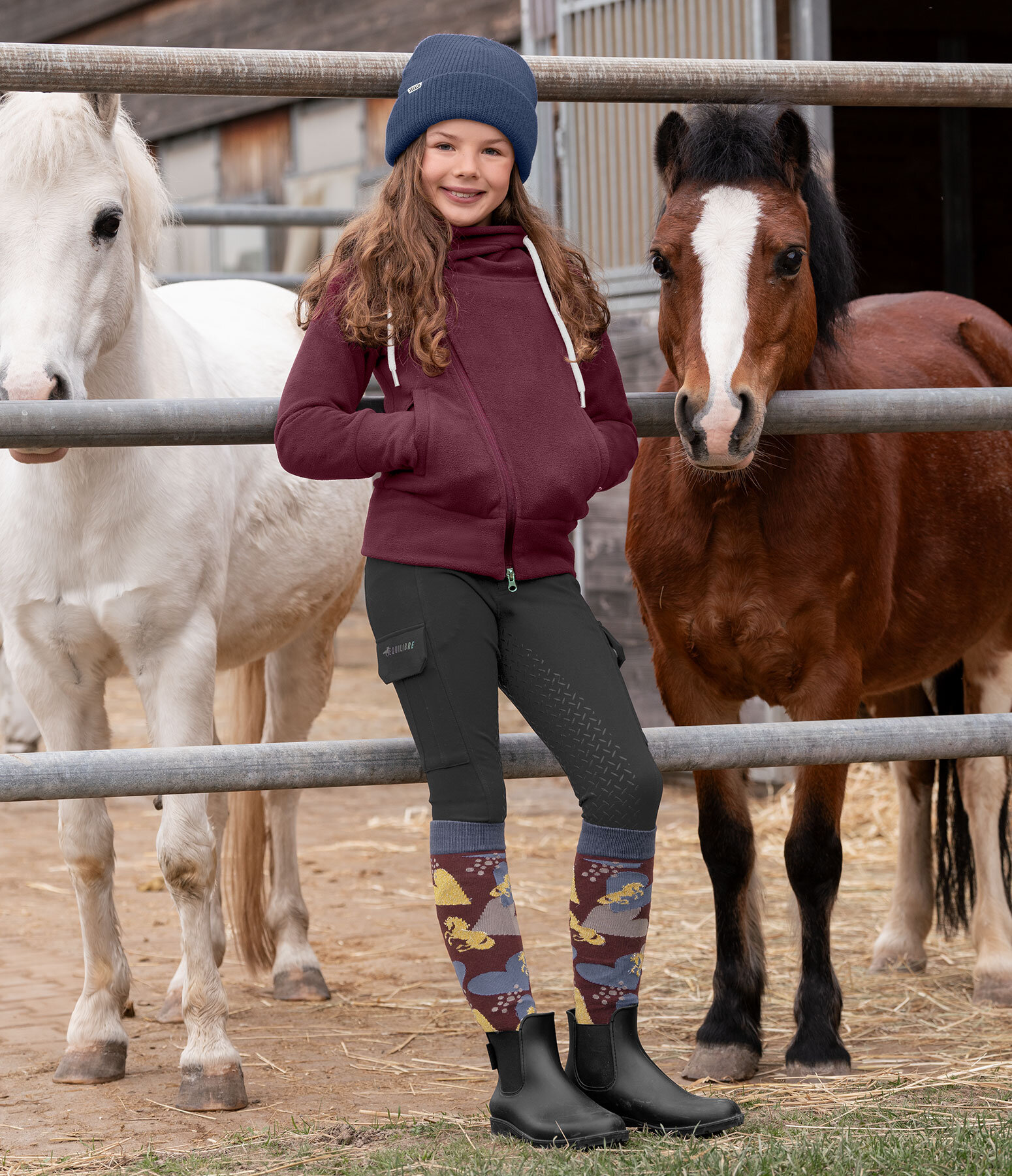 Tenue Enfant  Fritzi II en denim fonc