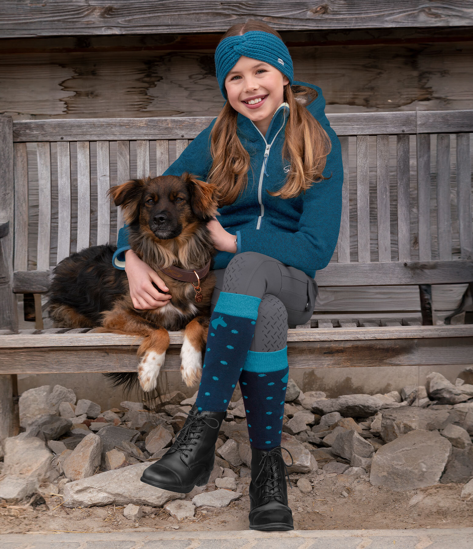 Tenue Enfant  Felia en cobalt