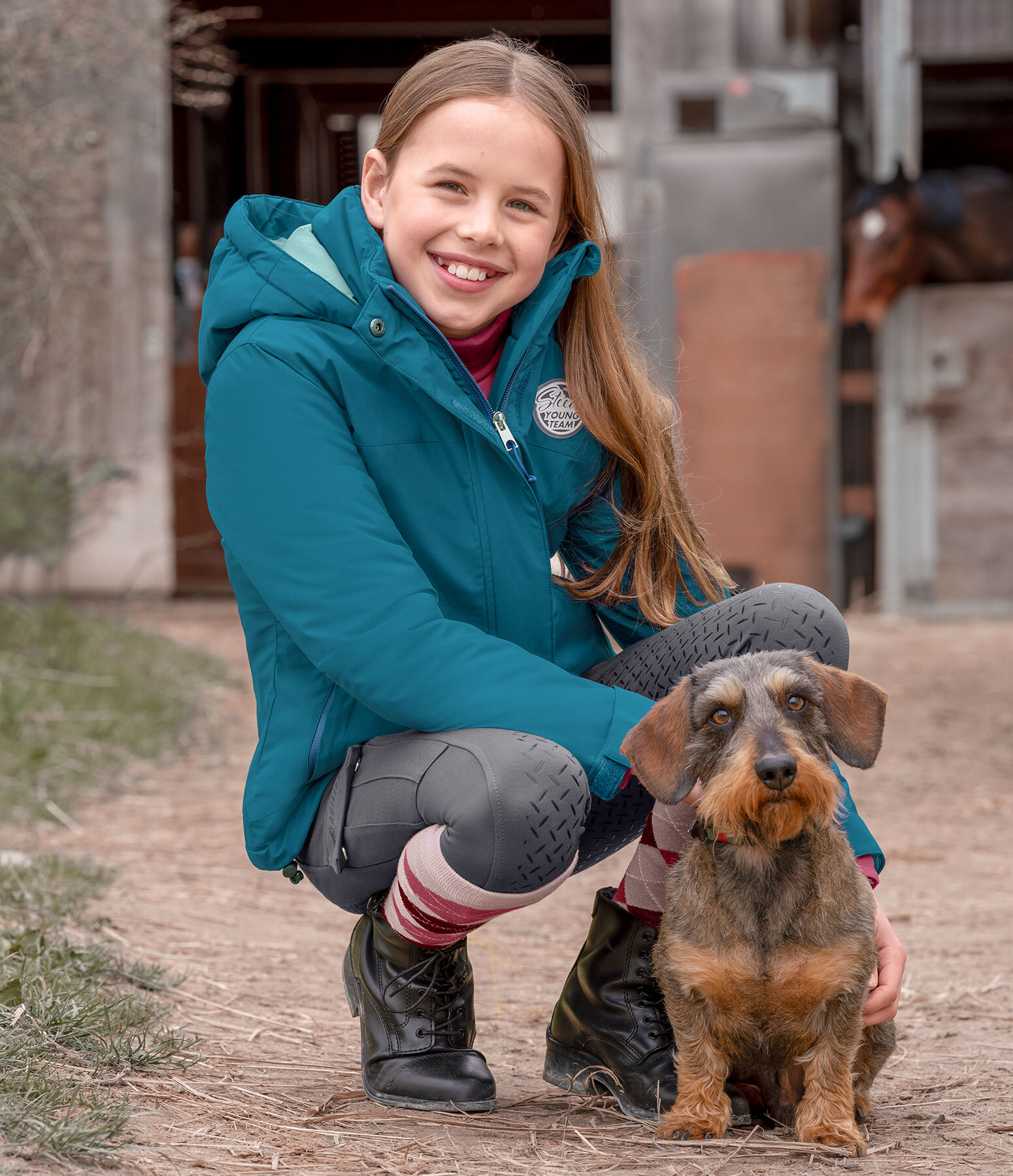 Tenue Enfant  Sky en denim fonc