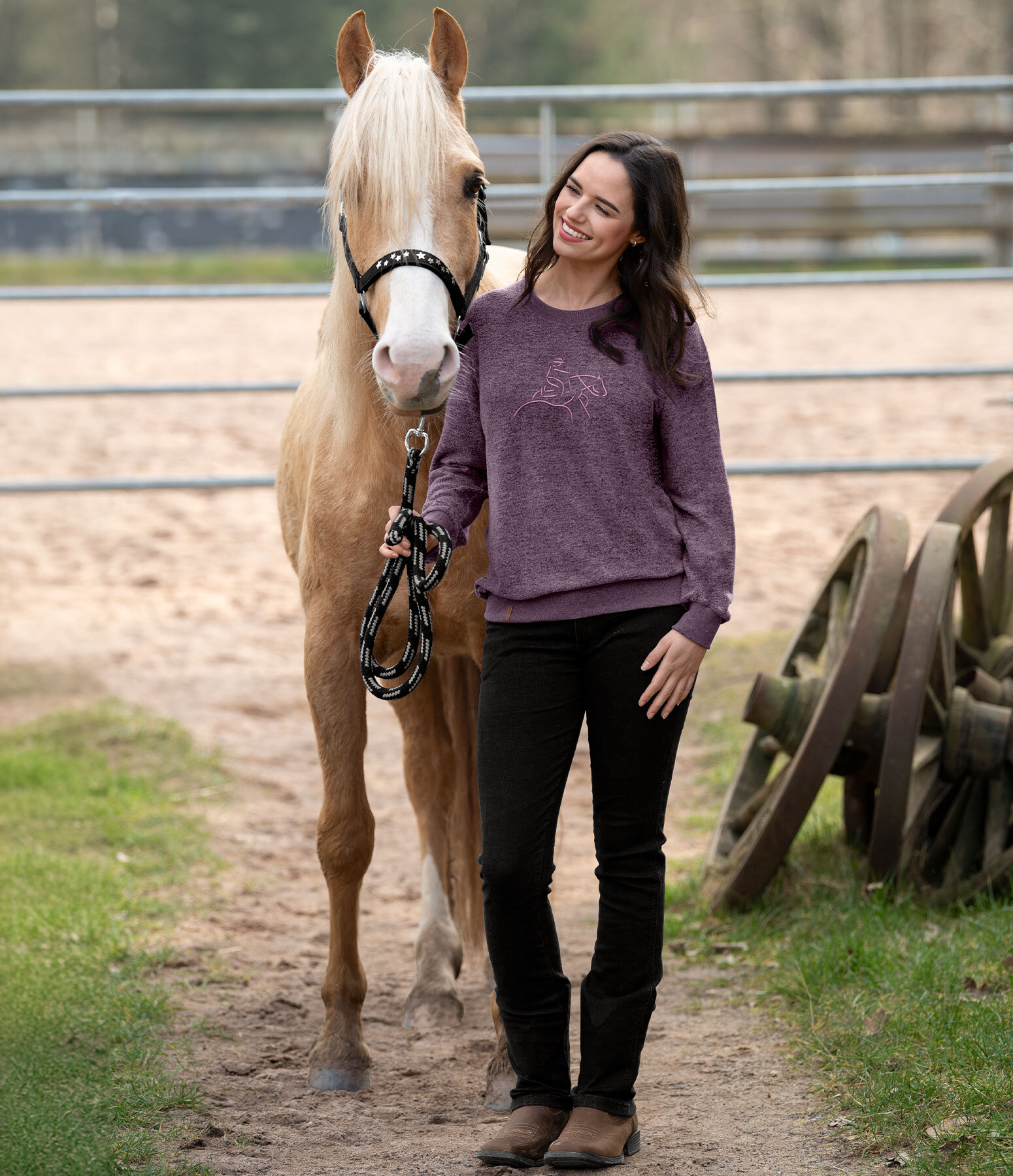 Tenue western RANCH-X Ellen en chtaigne