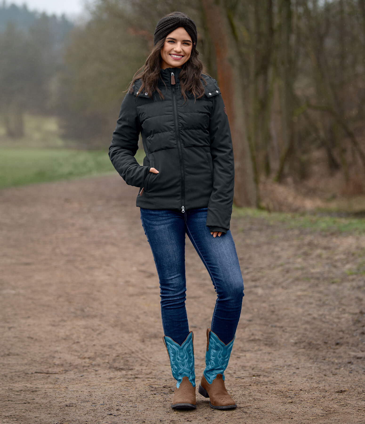 Tenue western RANCH-X Jane en noir