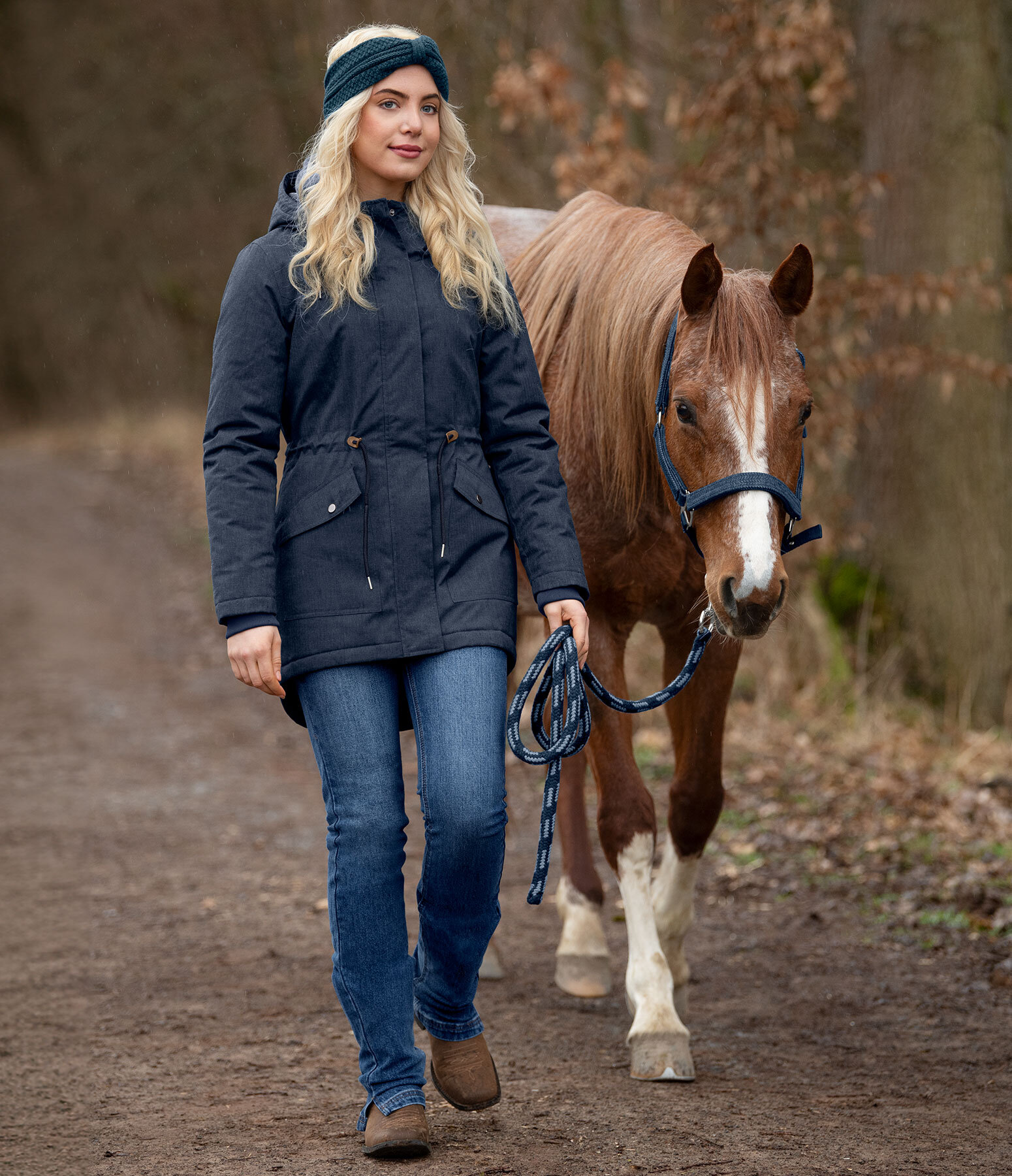 Tenue western RANCH-X Elaine en saphir fonc