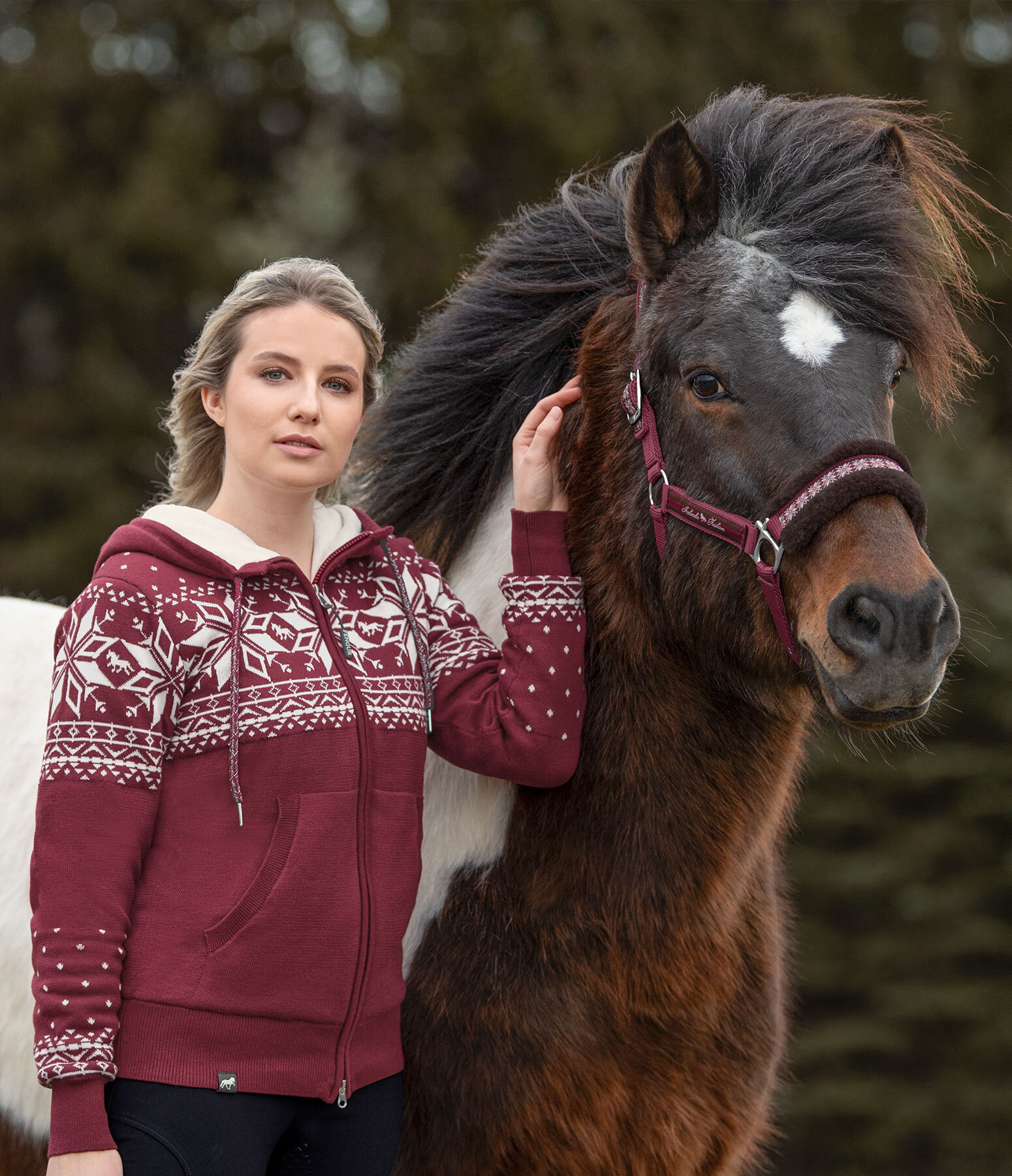 Tenue islandaise  Spirit en cabernet