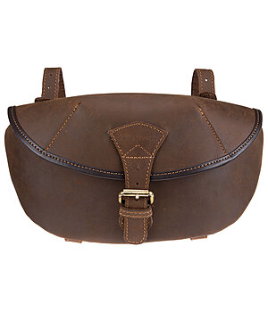 TWIN OAKS Sacoche de selle en cuir vritable  Himalaya - 160073--DB