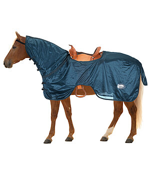 STONEDEEK Couvre-reins anti-mouches pour chevaux western avec couvre-cou enroulable - 183046-145-AM