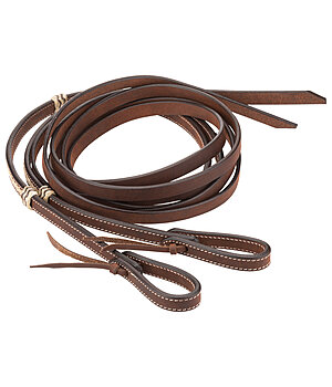 STONEDEEK Rnes western en cuir brut tress - 183696