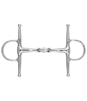 AMKA Hackamore Classic Acier Inoxydable - Rembourrage Extra Doux Noir Pour Cheval