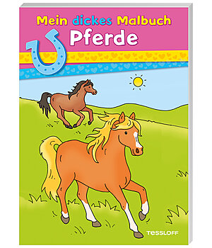 Kreativ Kratzel Pocket Art Mon grand livre de coloriage - Cheval - 403272