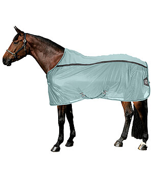 Couverture Anti-mouches Cheval Avec Protection Abdominale, Légère Et Réglable, Taille 120x68cm, Noir