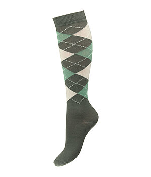 STEEDS Chaussettes hautes  losanges  Argyle - 650554-2-FS