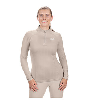 STEEDS T-shirt technique zipp  manches longues  Lea - 653163-S-CH