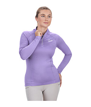STEEDS T-shirt technique zipp  manches longues  Lea - 653163-S-FL