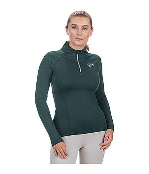 STEEDS T-shirt technique zipp  manches longues  Lea - 653163-S-GT