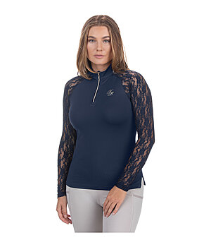 Felix Bhler T-shirt technique zipp  manches longues  Sanne - 653761-S-NV