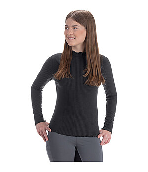 Felix B�hler T-shirt � manches longues en maille c�tel�e pour enfant  Rita - 681167-146+-S