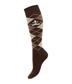 Felix Bhler Chaussettes hautes  Argyle - 750314-2-ZB