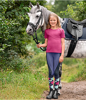 STEEDS Tenue enfant Vicky en rose lumineux - OFS25264