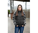 Veste bi-matire en sherpa