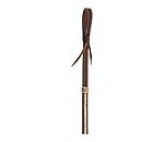 Rnes western en cuir brut tress