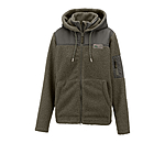 Veste bi-mati�re en polaire Teddy  Chayton