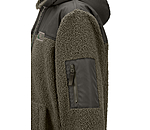 Veste bi-mati�re en polaire Teddy  Chayton