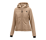 Veste bi-mati�re en polaire Teddy  Jordan